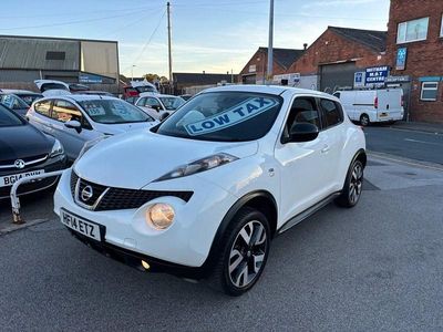 Used Nissan Juke N-TEC 110 HP (80 kW) 2014 White SUV