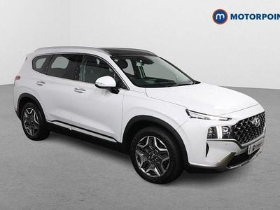 White Used 2023 Hyundai Santa Fe Ultimate SUV | £30,199 (Fair price)