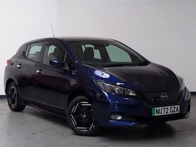 Used Nissan Leaf Acenta 110 kW (150 HP) 2022 Blue Hatchback