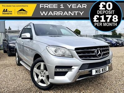 Used Mercedes ML350 258 HP (189 kW) 2012 Silver SUV