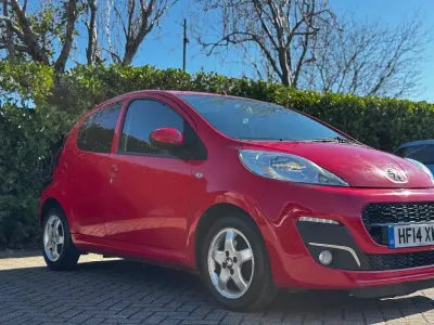 Used Peugeot 107 Allure 68 HP (50 kW) 2014 Red Hatchback