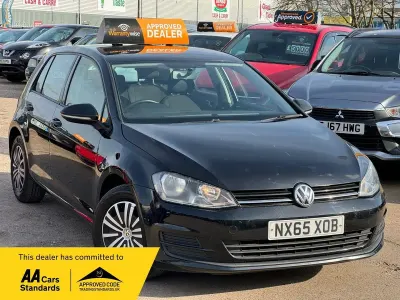 Used VW Golf VII S 110 HP (80 kW) 2015 Black Hatchback