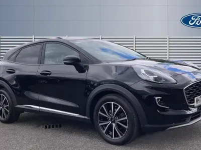 Used Ford Puma Titanium 125 HP (91 kW) 2023 Black SUV