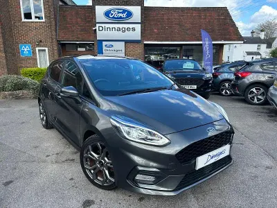 Used Ford Fiesta ST-Line 100 HP (73 kW) 2019 Grey Hatchback