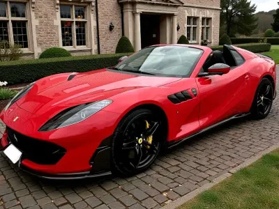 Used Ferrari 812 2021 Red Cabriolet