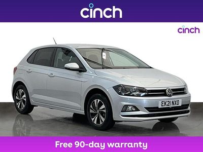 Silver Used 2021 VW Polo Match Hatchback | £14,549 (Fair price)