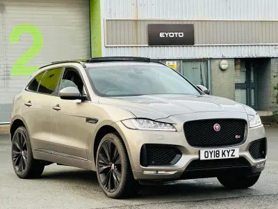 Second-hand Jaguar F-Pace S 300 CP (220 kW) 2018 Argintiu SUV