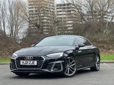 Używany Audi A5 S-Line 2021 Czarny Coupe