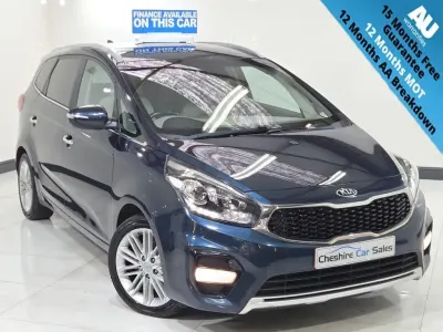 Used Kia Carens 139 HP (102 kW) 2018 Blue MPV