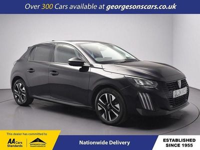 Used Peugeot 208 Allure 100 HP (73 kW) 2024 Black Hatchback