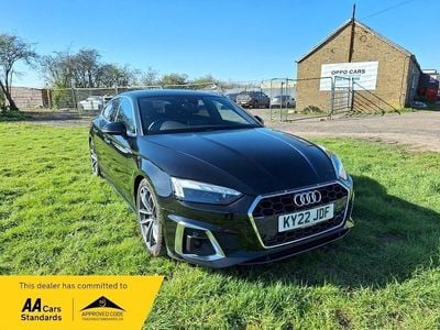 Used Audi A5 S-Line 2022 Black Coupe