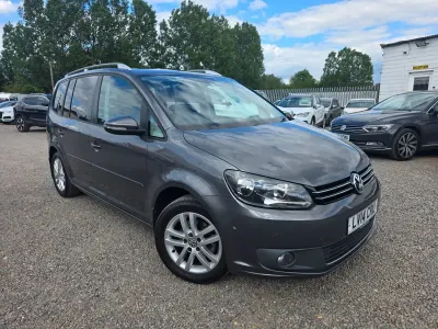 Used VW Touran SE 105 HP (77 kW) 2014 Grey MPV