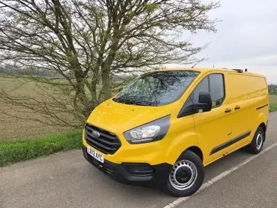 Used Ford Transit Custom 130 HP (95 kW) 2022 Yellow Van