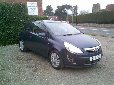 Used Vauxhall Corsa 2011 Blue Hatchback