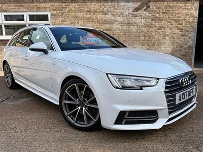 Used Audi A4 S-Line 150 HP (110 kW) 2017 White Estate