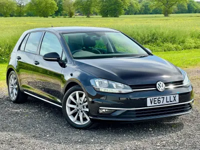 Begagnad VW Golf VII GT 150 HK (110 kW) 2017 Svart Halvkombi