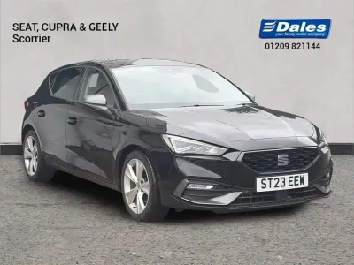Used Seat Leon FR 128 HP (94 kW) 2023 Black Hatchback