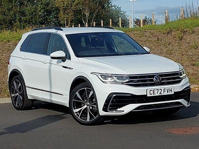 Used VW Tiguan R-line 150 HP (110 kW) 2022 White SUV