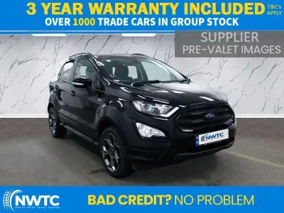 Used Ford Ecosport ST-Line 140 HP (102 kW) 2018 Black SUV