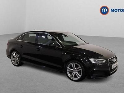 Used Audi A3 S-Line 150 HP (110 kW) 2018 Black Sedan
