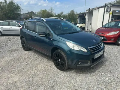 Used Peugeot 2008 110 HP (80 kW) 2015 Green SUV