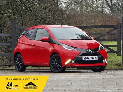 Used Toyota Aygo x-style 68 HP (50 kW) 2017 Red Hatchback