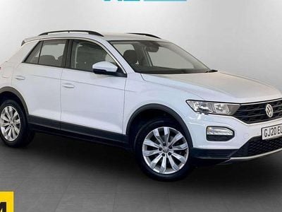 White Used 2020 VW T-Roc SE SUV | £11,695 (Fair price)