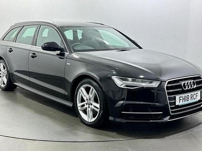Used Audi A6 S-Line 190 HP (139 kW) 2018 Black Estate