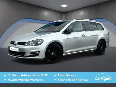 Begagnad VW Golf VII GT 2014 Silver Kombi