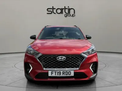 Used Hyundai Tucson N Line 175 HP (128 kW) 2019 Red SUV
