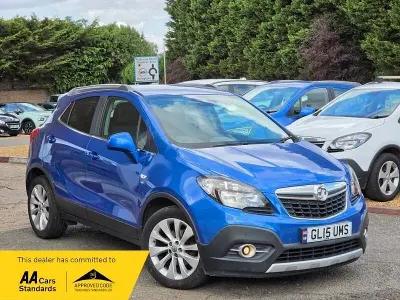 Used Vauxhall Mokka 140 HP (102 kW) 2015 Blue SUV