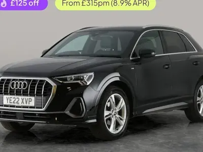 Used Audi Q3 S-Line 150 HP (110 kW) 2022 Black SUV