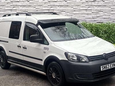 Used VW Caddy Startline 102 HP (75 kW) 2013 White MPV