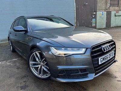 Used Audi A6 Black Edition 190 HP (139 kW) 2017 Grey Estate