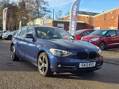Used BMW 116 Sport Line 116 HP (85 kW) 2013 Blue Hatchback