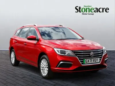Used MG MG5 EV Exclusive 114 kW (156 HP) 2021 Red Estate