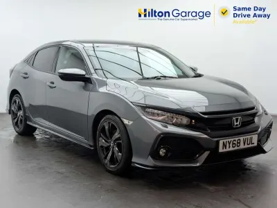Używany Honda Civic Sport 182 KM (133 kW) 2019 Szary Hatchback