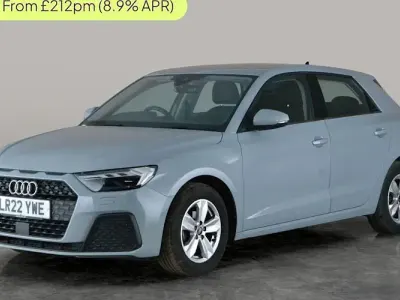 Begagnad Audi A1 Sportback Design 95 HK (69 kW) 2022 Grå Halvkombi