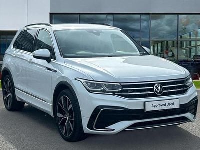 Used VW Tiguan R-line 150 HP (110 kW) 2021 White SUV