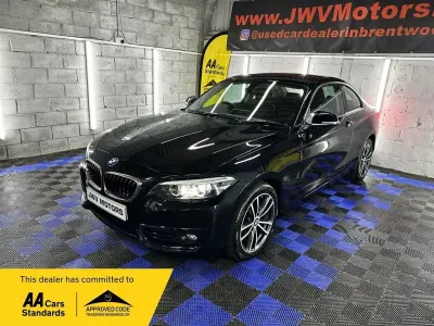 Used BMW 218 Sport Line 2017 Black Coupe