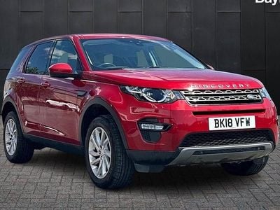 Red Used 2018 Land Rover Discovery Sport SE SUV | £14,999 (Fair price)