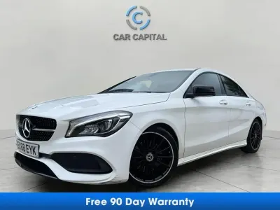 Usado Mercedes CLA220 AMG line 2018 Branco Sedan