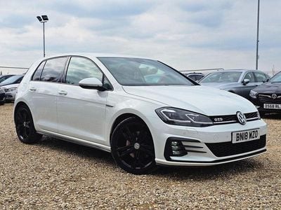 White Used 2018 VW Golf VII GTD Hatchback | £14,981 (A bit pricey)