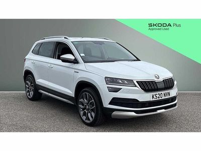 Used Skoda Karoq Scout 4x4 150 HP (110 kW) 2020 White SUV
