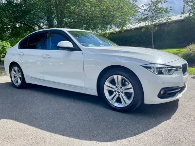 Used BMW 318 Sport Line 2018 White Sedan
