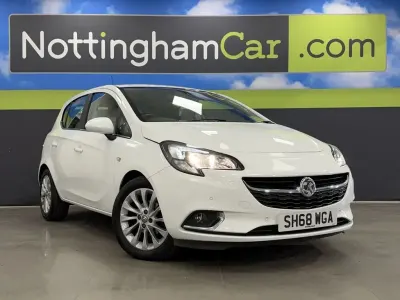 Used Vauxhall Corsa 90 HP (66 kW) 2018 White Hatchback