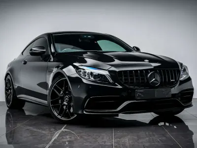 Used Mercedes C63 AMG AMG 476 HP (350 kW) 2018 Black Coupe