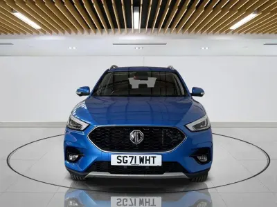 Used MG ZS Exclusive 106 HP (77 kW) 2021 Blue SUV