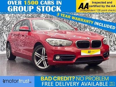 Used BMW 118 Sport Line 150 HP (110 kW) 2016 Red Hatchback
