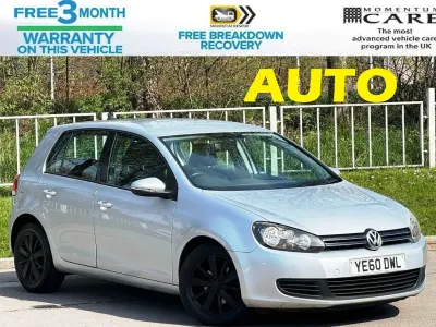 Used VW Golf VI Match 105 HP (77 kW) 2010 Silver Hatchback